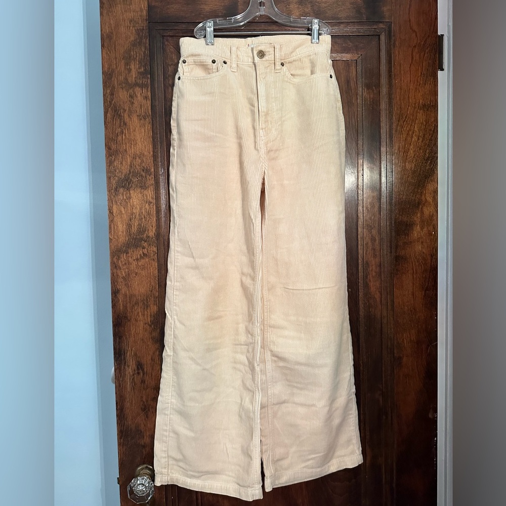 BDG corduroy high rise wide leg pants